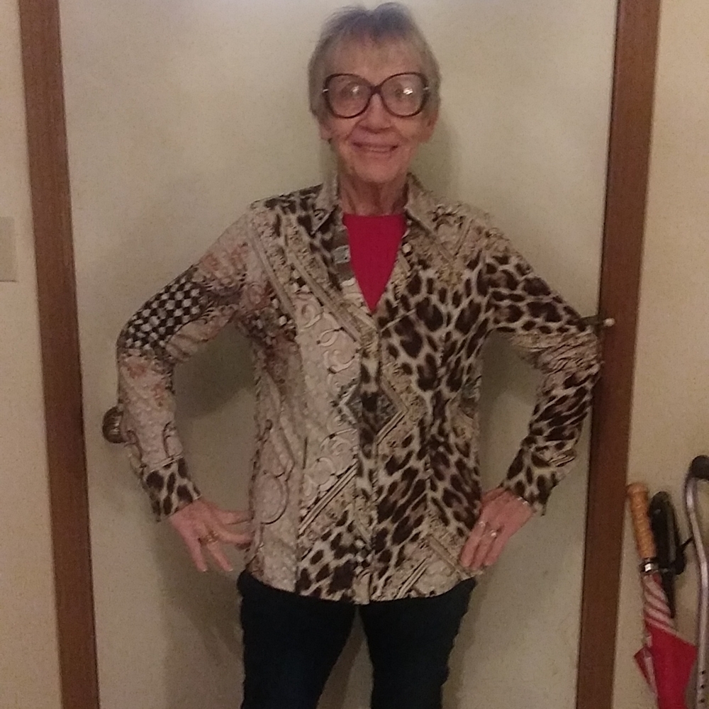 Basler V-Neck Blouse/Over-Blouse